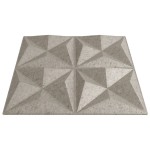 vidaXL Panouri de perete 12 buc. Beton 50x50 cm XPS 3 m² origami vidaXL Panouri de perete 12 buc. Beton 50x50 cm XPS 3 m² origami