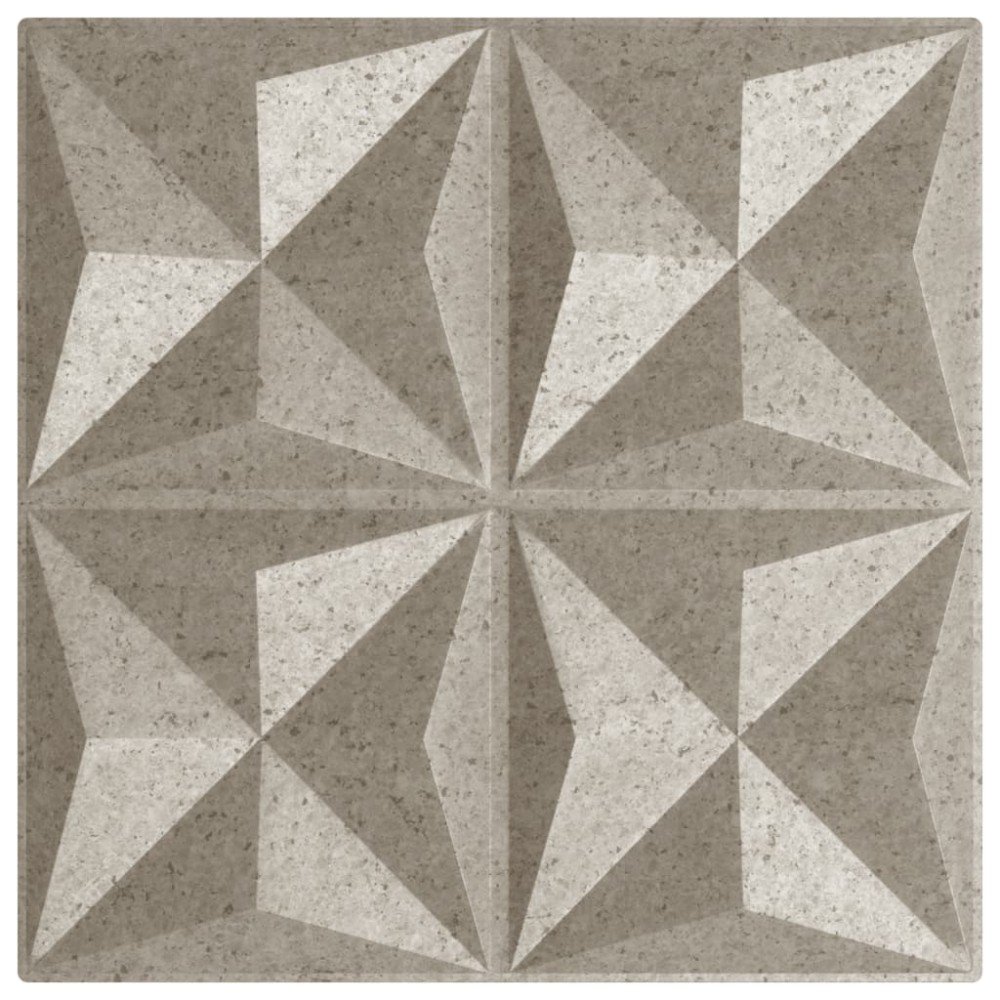 vidaXL Panouri de perete 24 buc. Beton 50x50 cm XPS 6 m² origami