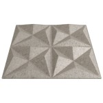 vidaXL Panouri de perete 48 buc. Beton 50x50 cm XPS 12 m² origami vidaXL Panouri de perete 48 buc. Beton 50x50 cm XPS 12 m² origami