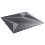 vidaXL Panouri de perete 24 buc. gri 50x50 cm XPS 6 m² stea vidaXL Panouri de perete 24 buc. gri 50x50 cm XPS 6 m² stea