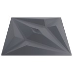 vidaXL Panouri de perete 24 buc. gri 50x50 cm XPS 6 m² stea vidaXL Panouri de perete 24 buc. gri 50x50 cm XPS 6 m² stea