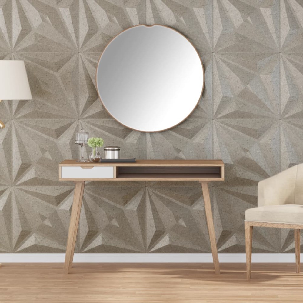 vidaXL Panouri de perete 24 buc. Beton 50x50 cm XPS 6 m² stea