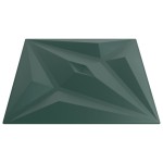 vidaXL Panouri de perete 12 buc. verde 50x50 cm XPS 3 m² stea vidaXL Panouri de perete 12 buc. verde 50x50 cm XPS 3 m² stea