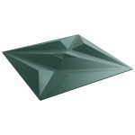 vidaXL Panouri de perete 24 buc. verde 50x50 cm XPS 6 m² stea vidaXL Panouri de perete 24 buc. verde 50x50 cm XPS 6 m² stea