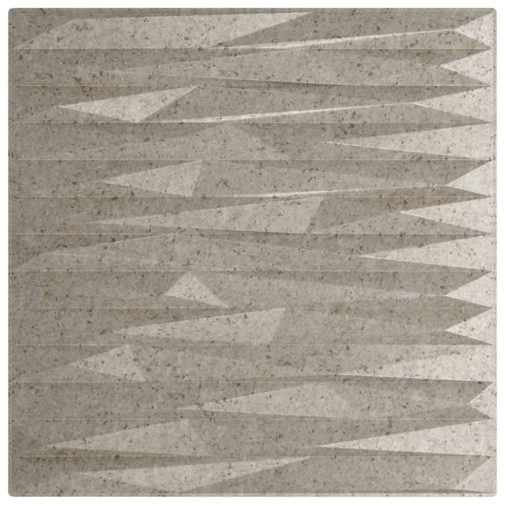 vidaXL Panouri de perete 12 buc. Beton 50x50 cm XPS 3 m² piatră