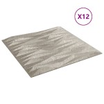 vidaXL Panouri de perete 12 buc. Beton 50x50 cm XPS 3 m² piatră vidaXL Panouri de perete 12 buc. Beton 50x50 cm XPS 3 m² piatră