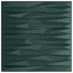 vidaXL Panouri de perete 48 buc. verde 50x50 cm XPS 12 m² piatră