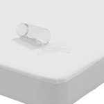 vidaXL Protecție de saltea, alb, 90x220 cm, impermeabilă vidaXL Protecție de saltea, alb, 90x220 cm, impermeabilă