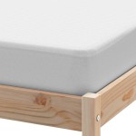 vidaXL Protecție de saltea, alb, 120x220 cm, impermeabilă vidaXL Protecție de saltea, alb, 120x220 cm, impermeabilă