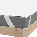 vidaXL Protecție de saltea, alb, 90x200 cm, impermeabilă vidaXL Protecție de saltea, alb, 90x200 cm, impermeabilă