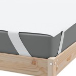 vidaXL Protecție de saltea, alb, 140x220 cm, impermeabilă