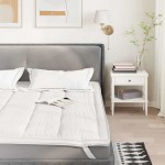 vidaXL Protecție de saltea, alb, 160x220 cm vidaXL Protecție de saltea, alb, 160x220 cm