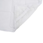 vidaXL Protecție de saltea, alb, 160x220 cm vidaXL Protecție de saltea, alb, 160x220 cm