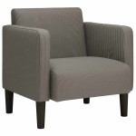 vidaXL Canapea fotoliu cu cotiere Gri deschis 54 cm țesătură velur vidaXL Canapea fotoliu cu cotiere Gri deschis 54 cm țesătură velur