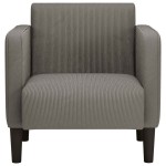 vidaXL Canapea fotoliu cu cotiere Gri deschis 54 cm țesătură velur vidaXL Canapea fotoliu cu cotiere Gri deschis 54 cm țesătură velur