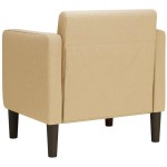 vidaXL Canapea scaun cu cotiere gri-verzui 54 cm țesătură velur vidaXL Canapea scaun cu cotiere gri-verzui 54 cm țesătură velur