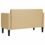 vidaXL Canapea lovesea gri-verzui 109 cm țesătură velur vidaXL Canapea lovesea gri-verzui 109 cm țesătură velur