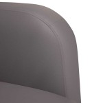 vidaXL Canapea scaun cu cotiere gri 54 cm piele artificială vidaXL Canapea scaun cu cotiere gri 54 cm piele artificială