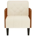 vidaXL Canapea Scaun cu cotiere, 55 cm, in