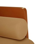 vidaXL Canapea loveseat cu perne de suport maro 110 cm catifea