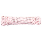 vidaXL Cablu de pornire cu tragere, alb și roșu Ø3 mm 10 m nailon vidaXL Cablu de pornire cu tragere, alb și roșu Ø3 mm 10 m nailon