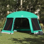 vidaXL Cort piscină cu pereți detașabili cu acoperiș&plasă Verde mare