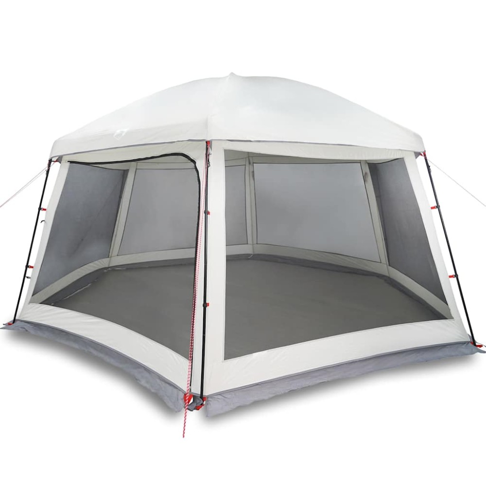 vidaXL Cort de piscină cu pereți detașabili, gri 512x458 cm
