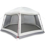 vidaXL Cort de piscină cu pereți detașabili, gri 512x458 cm