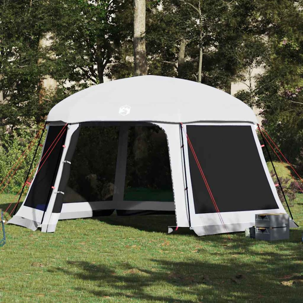 vidaXL Cort de piscină cu pereți detașabili, gri 512x458 cm