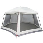 vidaXL Cort de piscină cu pereți detașabili, gri 512x458 cm