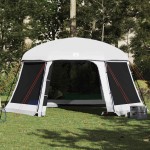 vidaXL Cort de piscină cu pereți detașabili, gri 512x458 cm