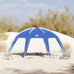 vidaXL Cort de petrecere Albastru azur rezistent la apă