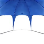 vidaXL Cort de petrecere Albastru azur rezistent la apă