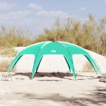 vidaXL Cort de petrecere, verde mare, rezistent la apă