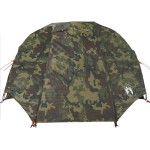 vidaXL Cort de pescuit pentru 3 persoane, camuflaj, rezistent la apă