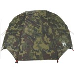 vidaXL Cort de pescuit pentru 5 persoane, camuflaj, impermeabil