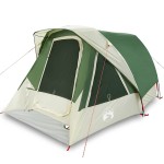 vidaXL Cabină cort de camping, 4 persoane, verde, impermeabil vidaXL Cabină cort de camping, 4 persoane, verde, impermeabil