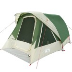 vidaXL Cabină cort de camping, 4 persoane, verde, impermeabil vidaXL Cabină cort de camping, 4 persoane, verde, impermeabil