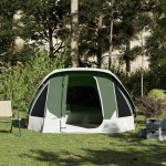 vidaXL Cabină cort de camping, 4 persoane, verde, impermeabil vidaXL Cabină cort de camping, 4 persoane, verde, impermeabil