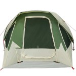 vidaXL Cabină cort de camping, 4 persoane, verde, impermeabil vidaXL Cabină cort de camping, 4 persoane, verde, impermeabil