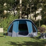 vidaXL Cabină cort de camping, 4 persoane, albastru, impermeabil vidaXL Cabină cort de camping, 4 persoane, albastru, impermeabil
