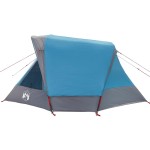 vidaXL Cabină cort de camping, 4 persoane, albastru, impermeabil vidaXL Cabină cort de camping, 4 persoane, albastru, impermeabil