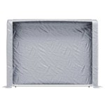 vidaXL Suport pentru lemne de foc cu capac de ploaie Oțel galvanizat vidaXL Suport pentru lemne de foc cu capac de ploaie Oțel galvanizat