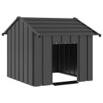 vidaXL Casă pentru câini cu acoperiș 85x107x81 cm oțel galvanizat vidaXL Casă pentru câini cu acoperiș 85x107x81 cm oțel galvanizat
