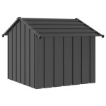 vidaXL Casă pentru câini cu acoperiș 85x107x81 cm oțel galvanizat vidaXL Casă pentru câini cu acoperiș 85x107x81 cm oțel galvanizat