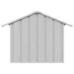 vidaXL Casă pentru câini cu acoperiș 85x107x81 cm oțel galvanizat vidaXL Casă pentru câini cu acoperiș 85x107x81 cm oțel galvanizat