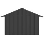 vidaXL Casă pentru câini cu acoperiș 83x130x85 cm oțel galvanizat vidaXL Casă pentru câini cu acoperiș 83x130x85 cm oțel galvanizat