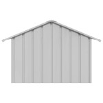 vidaXL Casă pentru câini cu acoperiș 83x130x85 cm oțel galvanizat vidaXL Casă pentru câini cu acoperiș 83x130x85 cm oțel galvanizat