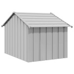 vidaXL Casă pentru câini cu acoperiș 83x130x85 cm oțel galvanizat vidaXL Casă pentru câini cu acoperiș 83x130x85 cm oțel galvanizat