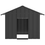 vidaXL Casă pentru câini cu acoperiș 131x101x102 cm oțel galvanizat vidaXL Casă pentru câini cu acoperiș 131x101x102 cm oțel galvanizat
